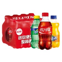 可口可乐 Coca-Cola 碳酸饮料300mlX12瓶　12.9元