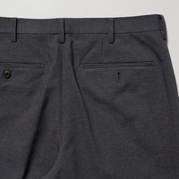 优衣库 UNIQLO 空气感男装易打理快干弹力轻型长裤休闲西裤 455486