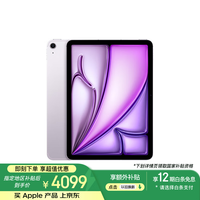 苹果 Apple iPad Air 7 M3版 11英寸 平板电脑 蜂窝网络机型 256GB 紫色 MCGL4CH/A