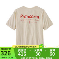 Patagonia 巴塔哥尼亚 男 Water People 休闲透气棉质T恤 37734 WPNL