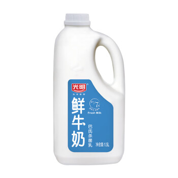 光明 1500ml桶装鲜牛奶