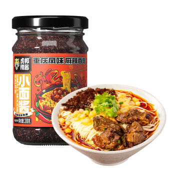 虎邦 辣椒酱 重庆风味 经典川渝地道酱料小面酱200g