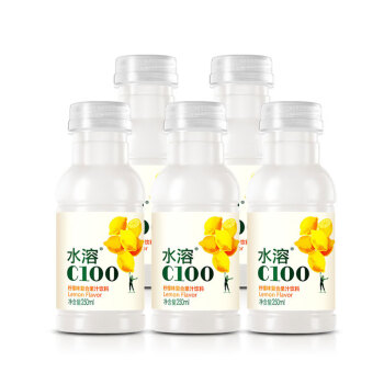 农夫山泉 NONGFU SPRING 水溶C100柠檬味果汁250ml*12瓶+250ml*5瓶