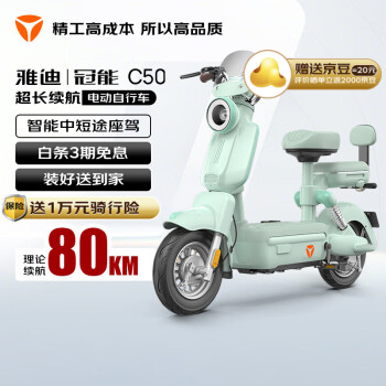 雅迪 冠能C50新国标电动自行车