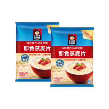 桂格 即食燕麦片1000g*2袋