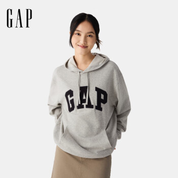 Gap 破价神车又来了！贴布绣logo连帽衫卫衣（5色可选）