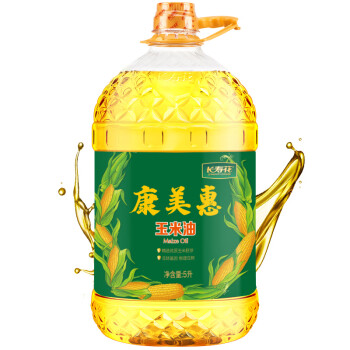长寿花 玉米油5L 康美惠玉米油