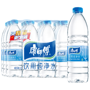 康师傅 Master Kong 康师傅 饮用纯净水550ml*24瓶