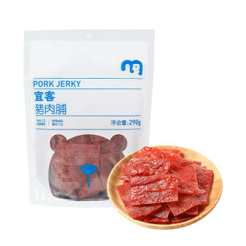 宜客 麦德龙零食 猪肉脯 290g  任选四件清仓好价