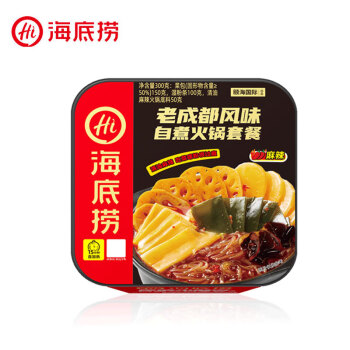 海底捞 自热火锅 老成都风味*1盒（任选5件+赠锅巴）
